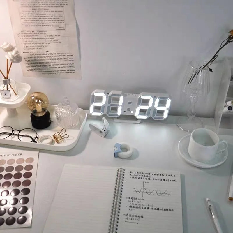 🕒 Modern LED Digital Wall Clock